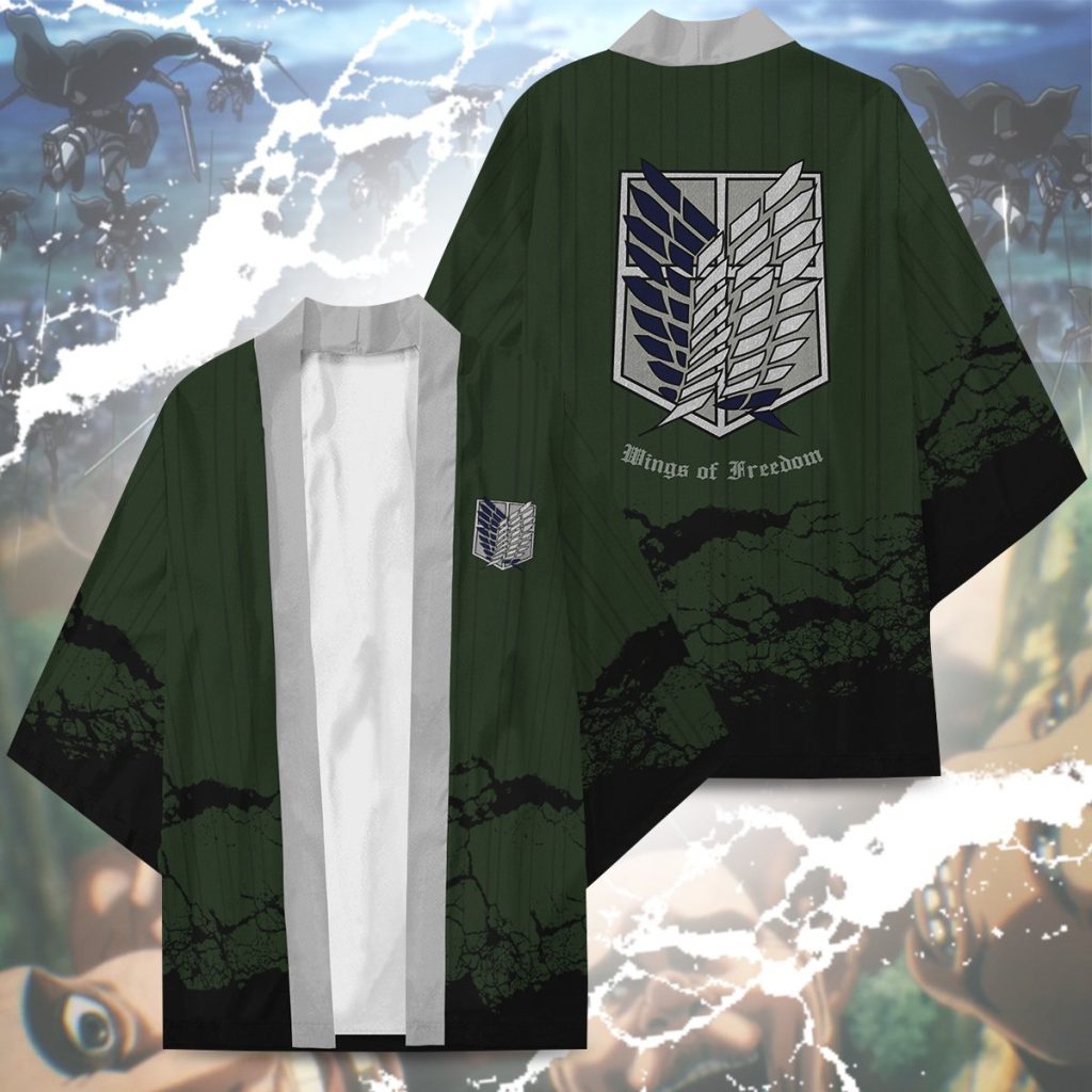 aot recon corps kimono 582551 - Anime Kimono Shop